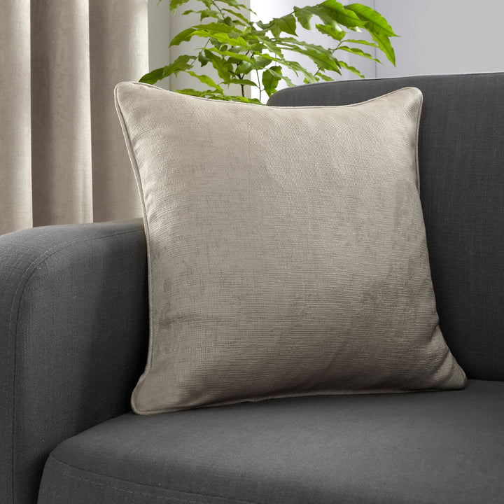 Strata Cushion by Fusion in Natural 43 x 43cm - Cushion - Fusion