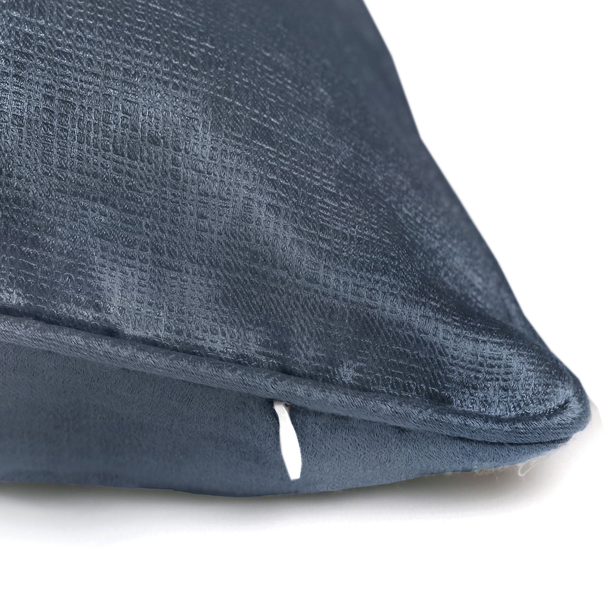 Strata Cushion by Fusion in Navy 43 x 43cm - Cushion - Fusion