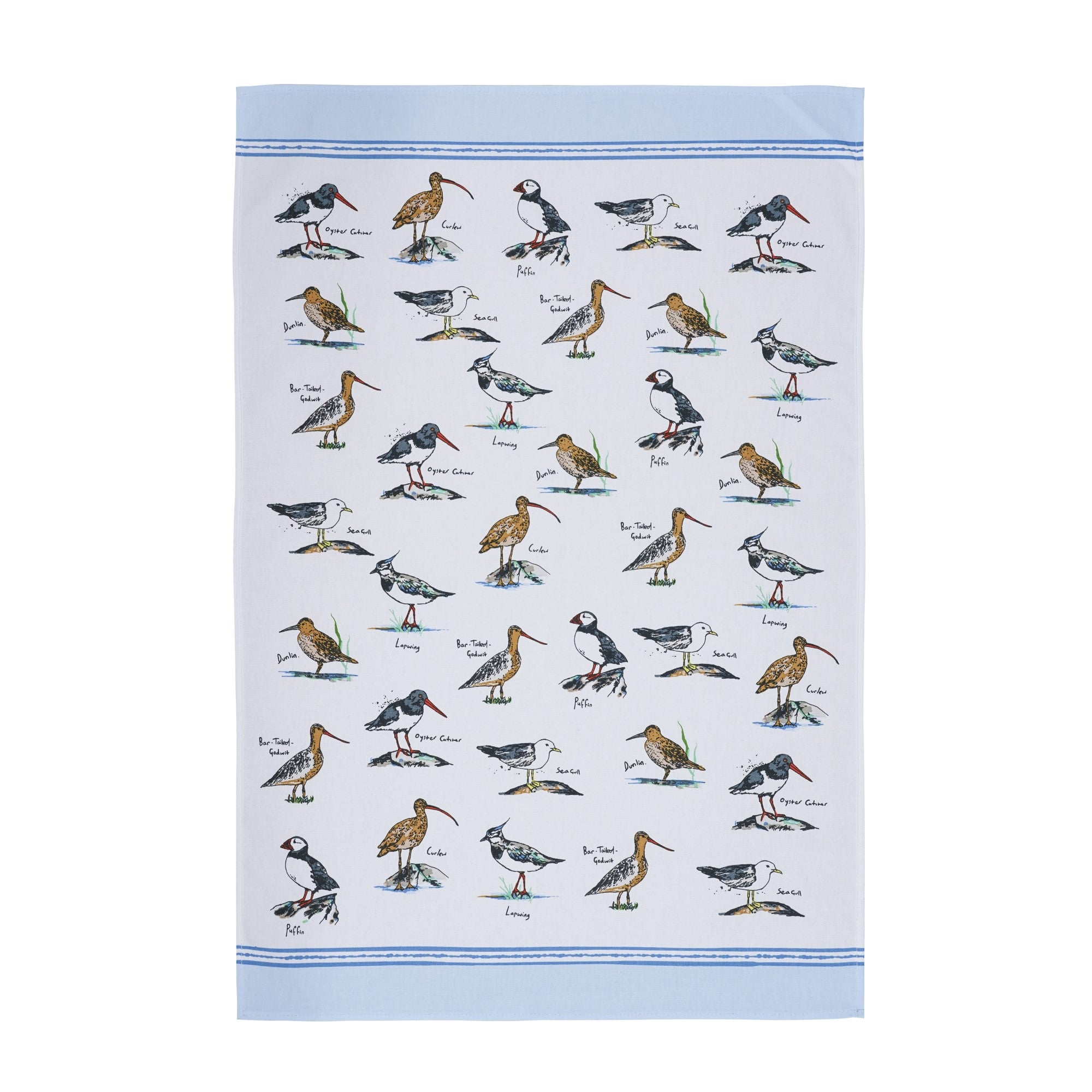 Ulster Weavers Coastal Birds Tea Towel - Cotton One Size in Blue