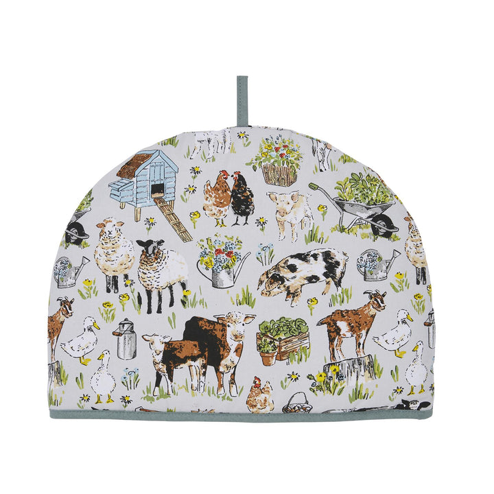 Ulster Weavers Portman Farm Tea Cosy One Size in Grey - Tea Cosy - Ulster Weavers