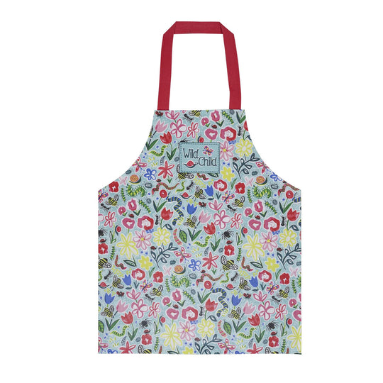 Born to be Wild Kids PVC Apron in Green