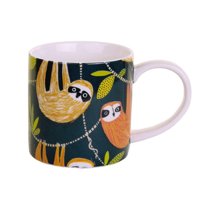 Ulster Weavers Mug - Hanging Around (New Bone China, Green, 250ml) - Mug - Ulster Weavers