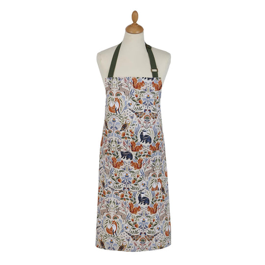 Blackthorn Cotton Apron in Beige