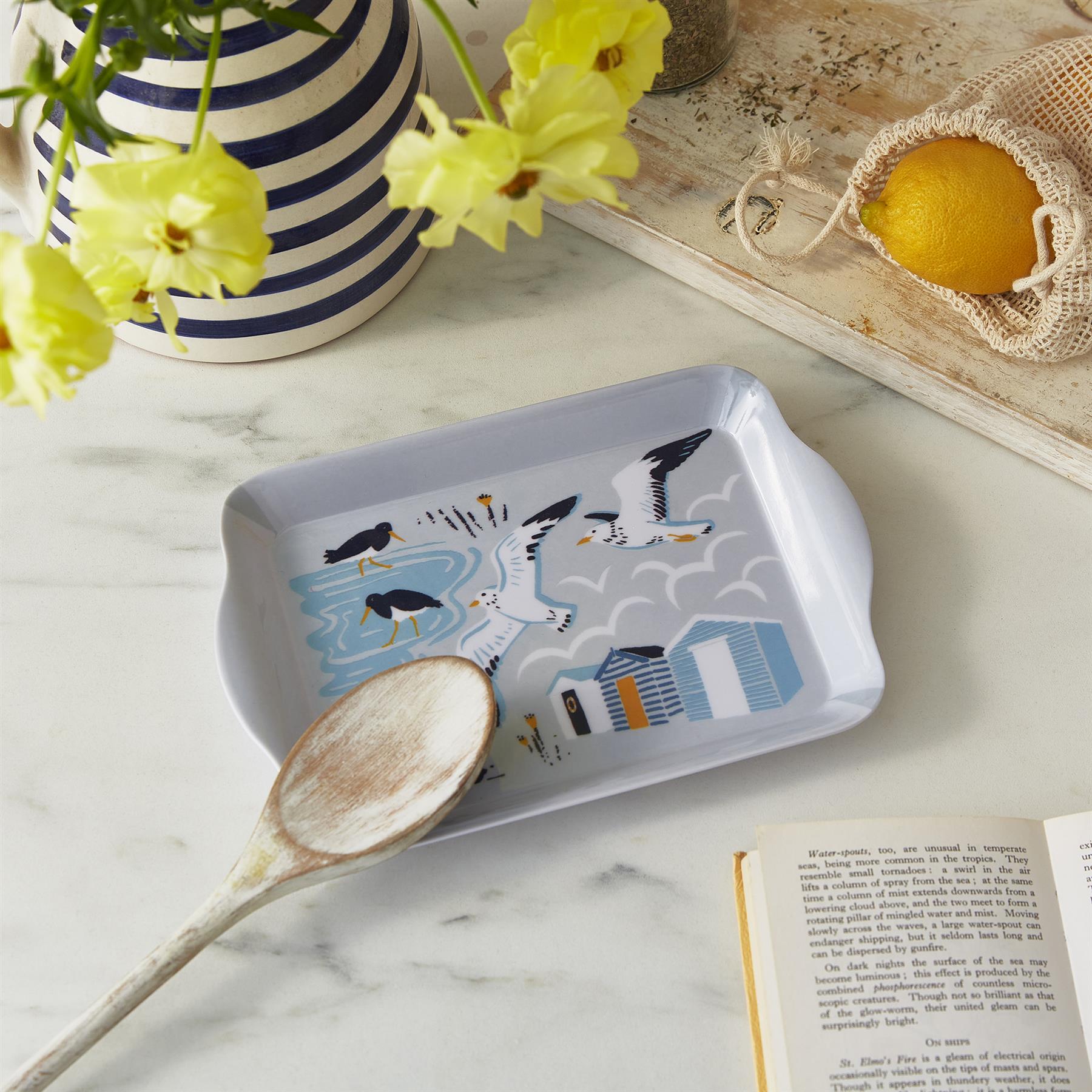 Ulster Weavers Seashore Tray - Scatter  One Size in Blue - Tray - Ulster Weavers