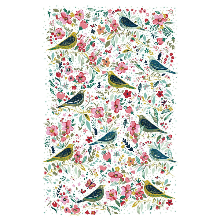 Ulster Weavers Cotton Tea Towel - Dawn Chorus (100% Cotton) - Tea Towel - Ulster Weavers