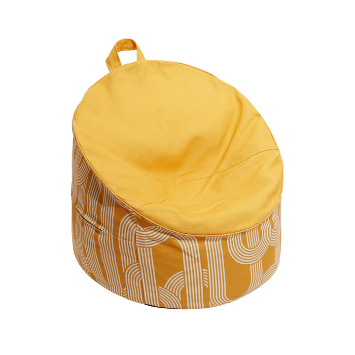 Ulster Weavers Limelight Bean Bag Chair (Linen Blend, Ochre Yellow) -  - Ulster Weavers