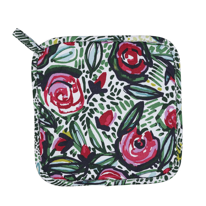 Ulster Weavers Rose Garden Pot Mat One Size in Pink