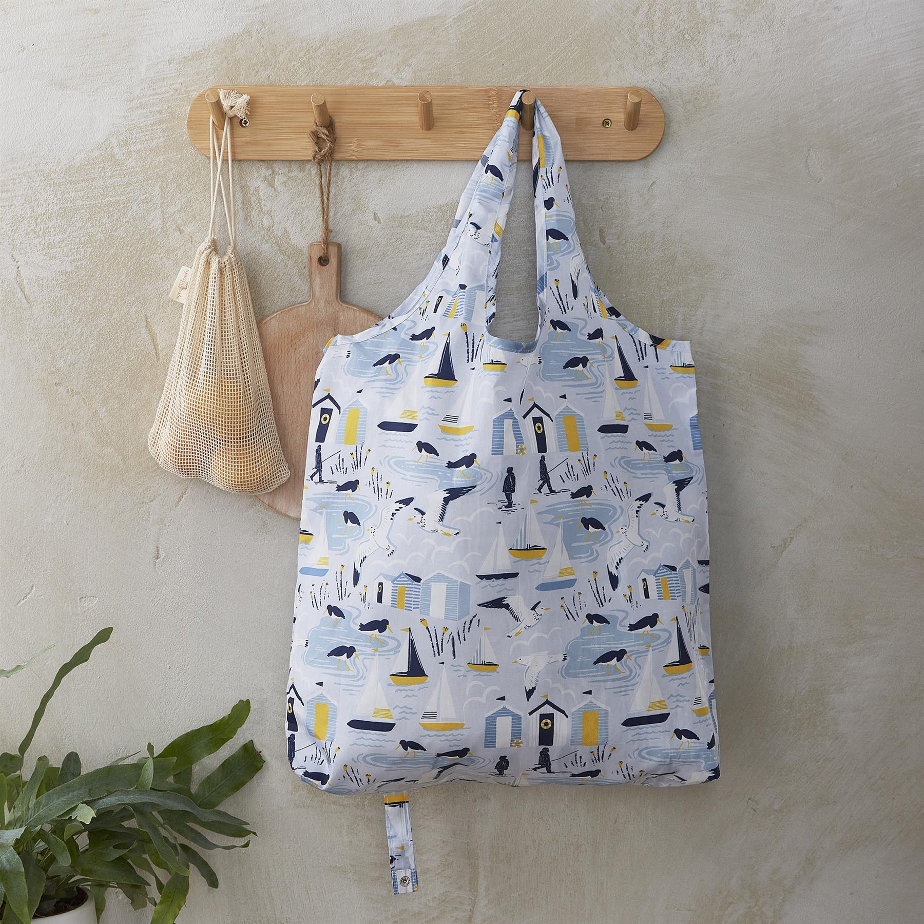 Ulster Weavers Seashore Packable Bag One Size in Blue - Bag - Ulster Weavers