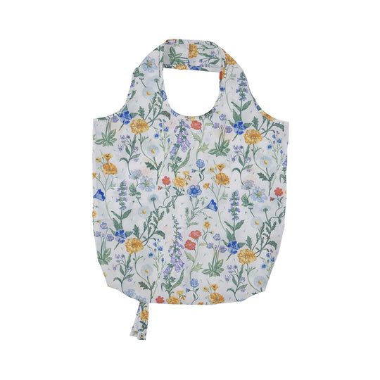 Cottage Garden Foldable Tote Bag Medium in Multicolour
