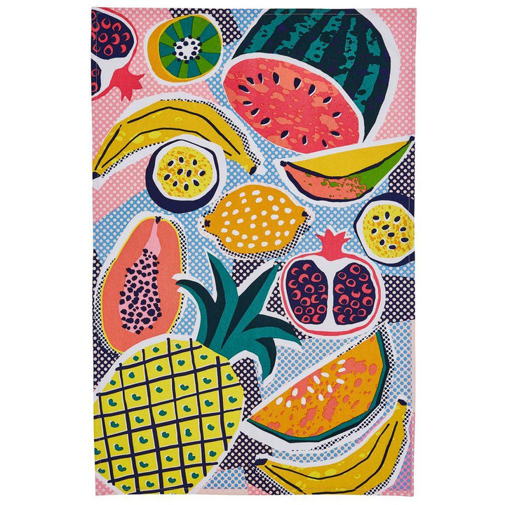 Ulster Weavers Cotton Tea Towel - Tropical Fruits (100% Cotton, Multicolour) - Tea Towel - Ulster Weavers