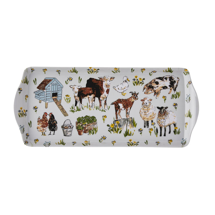 Ulster Weavers Portman Farm Tray - Small One Size in Grey - Tray - Ulster Weavers