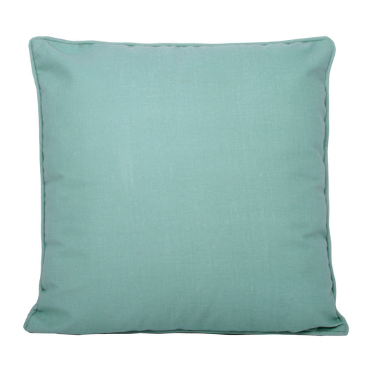 Plain Dye Cushion in Teal 43 x 43cm