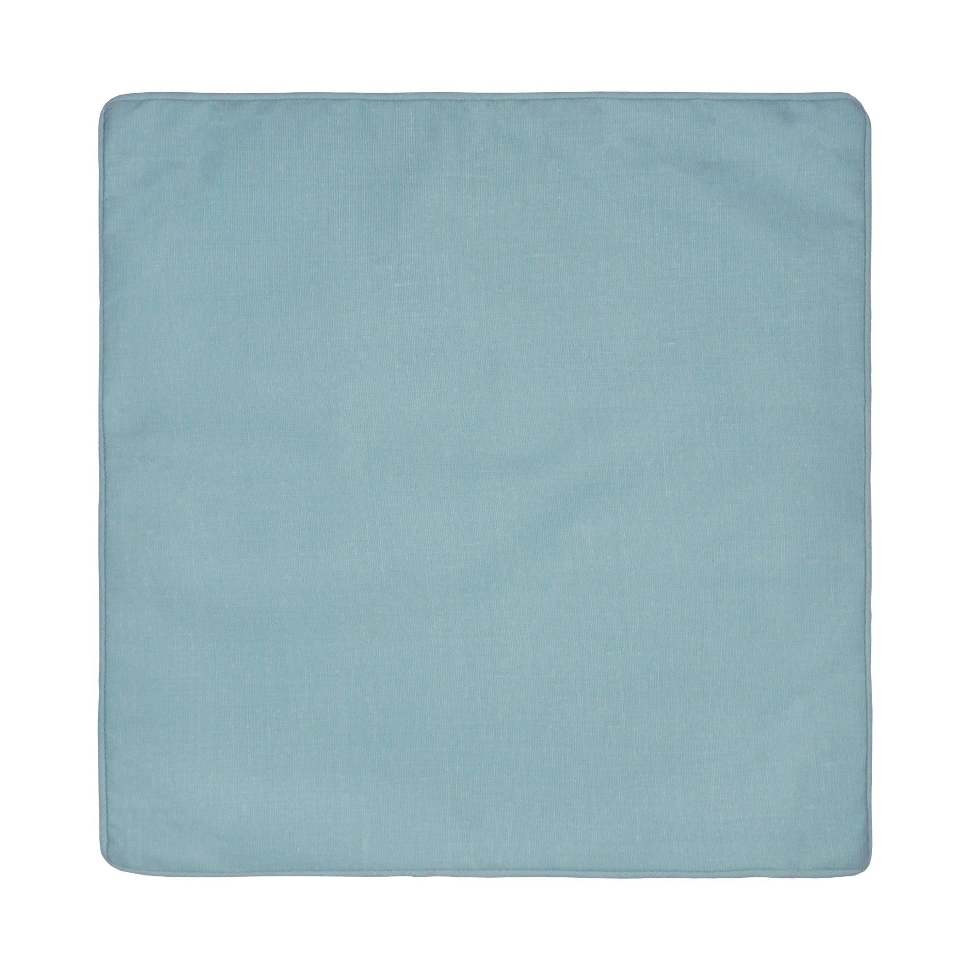 Plain Dye Filled Cushion by Fusion in Teal 43 x 43cm - Filled Cushion - Fusion