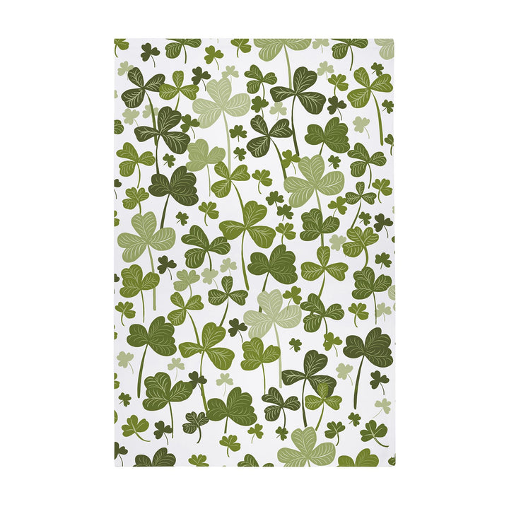 Ulster Weavers Shamrocks Tea Towel - Cotton One Size in Green - Tea Towel - Ulster Weavers