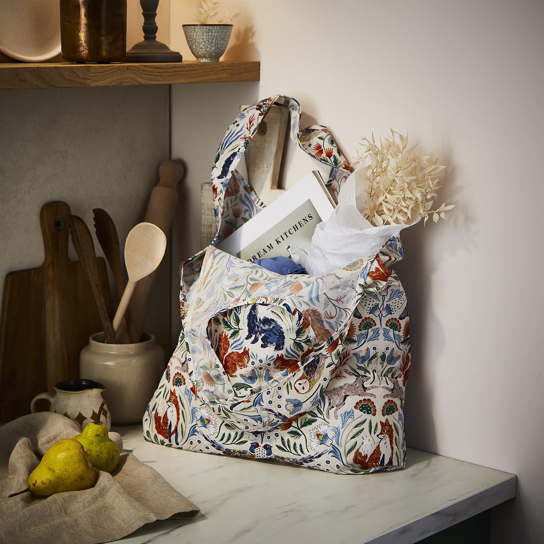 Ulster Weavers Blackthorn Packable Bag One Size in Beige - Bag - Ulster Weavers